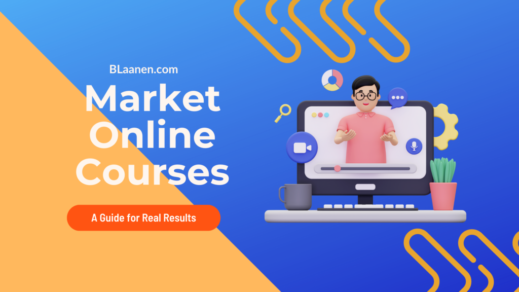How to Market Online Courses