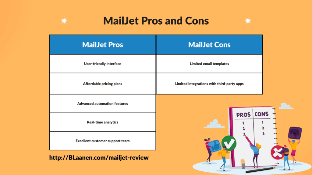 MailJet Pros and Cons